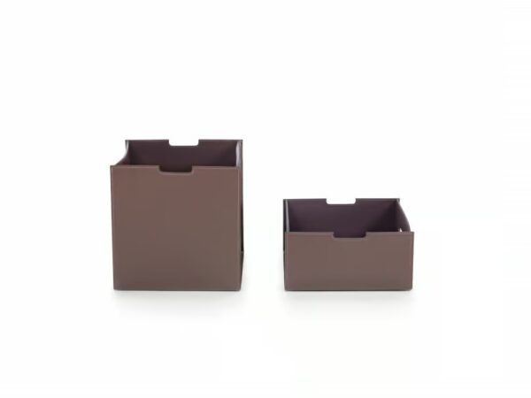 Aufbewahrungsbox aus gegerbtem Leder | Flexform - Image 2