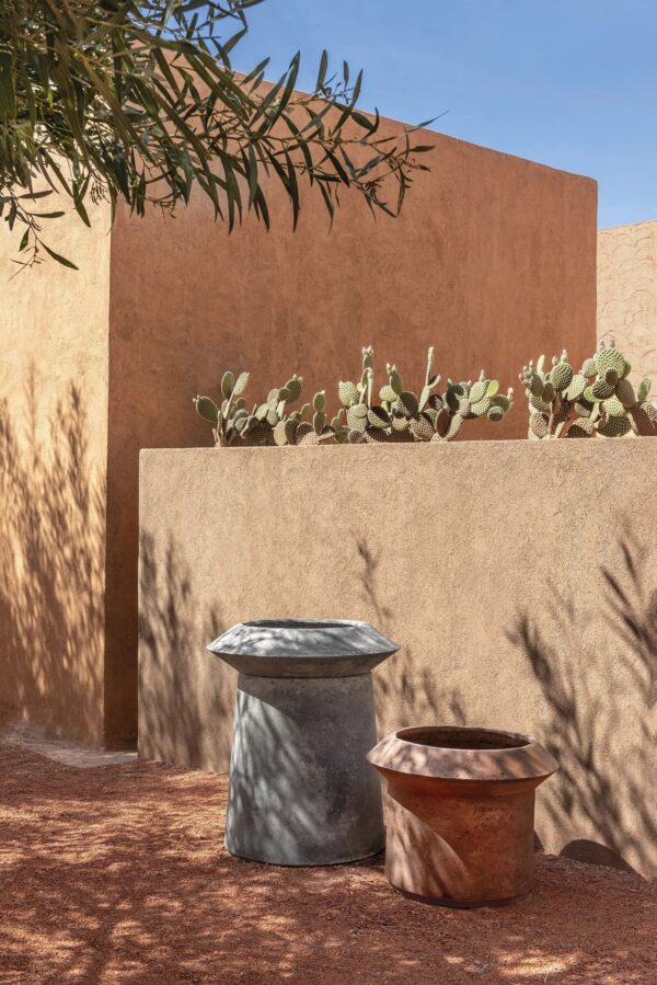 Handgearbeiteter runder Gartenvase aus Zement | Ethimo | Bulbi - Image 6