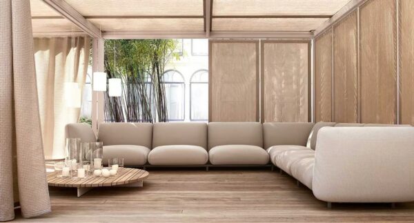 Gartenpavillon aus Aluminium und Holz | Paola Lenti - Image 10