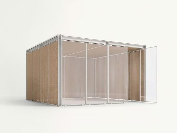 Gartenpavillon aus Aluminium und Holz | Paola Lenti - Image 2