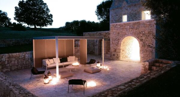 Gartenpavillon aus Aluminium und Holz | Paola Lenti - Image 9