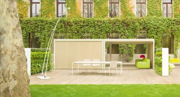 Gartenpavillon aus Aluminium und Holz | Paola Lenti - Image 7