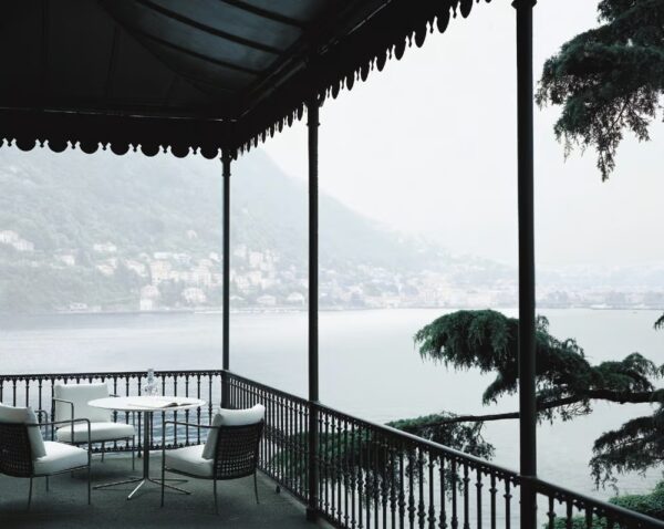 Lounge Gartensessel aus Edelstahl mit Armlehnen | Living Divani | Café - Image 2