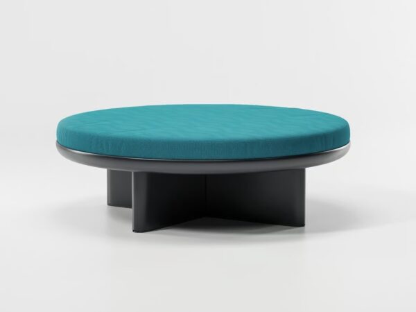 Runder Sitzpouf für den Außenbereich aus Stoff | Kettal | Cala - Image 2