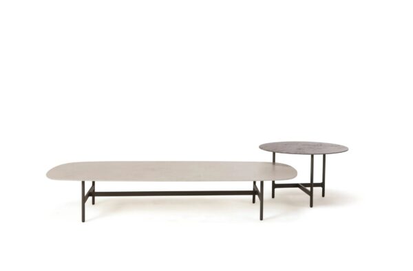 Runder Couchtisch aus Lavastein | Ethimo | Calipso - Image 2