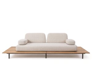 Garten Anbausofa aus Stoff | Ethimo | Calipso