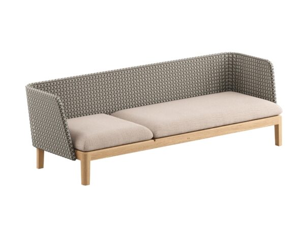 3-Sitzer gepolstertes Gartensofa aus Teakholz mit abnehmbarem Bezug | Royal Botania | Calypso Lounge - Image 2