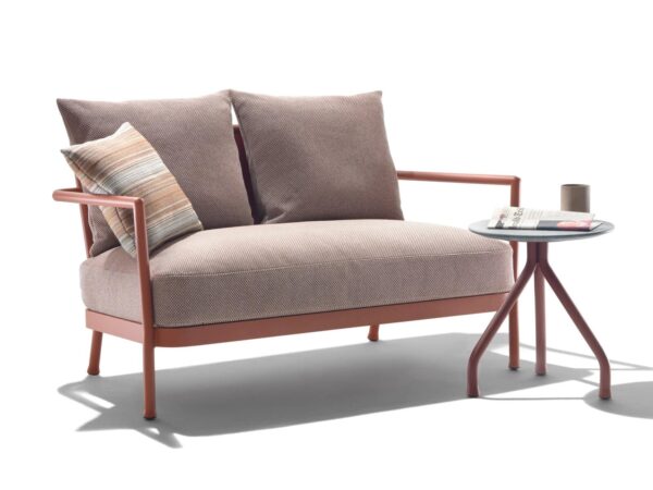 2-er Gartensofa aus Aluminium | Flexform | Camargue - Image 4