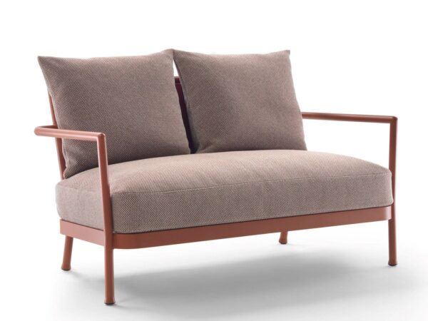 2-er Gartensofa aus Aluminium | Flexform | Camargue - Image 2