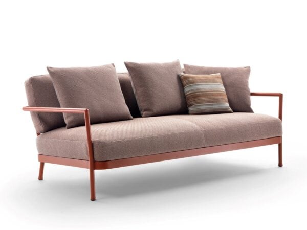 3-er Gartensofa aus Aluminium | Flexform | Camargue - Image 3