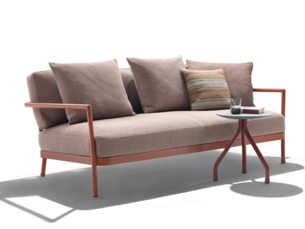 3-er Gartensofa aus Aluminium | Flexform | Camargue - Image 4