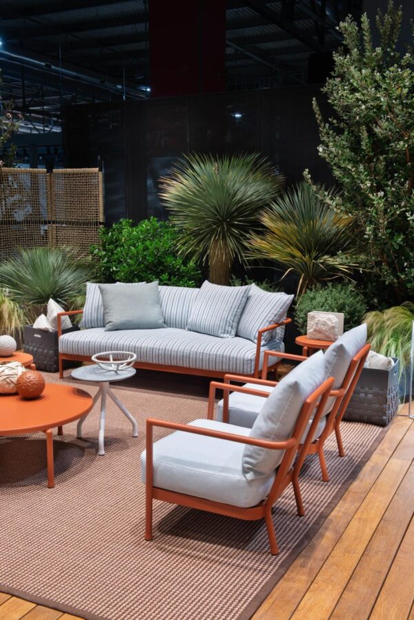 3-er Gartensofa aus Aluminium | Flexform | Camargue - Image 7