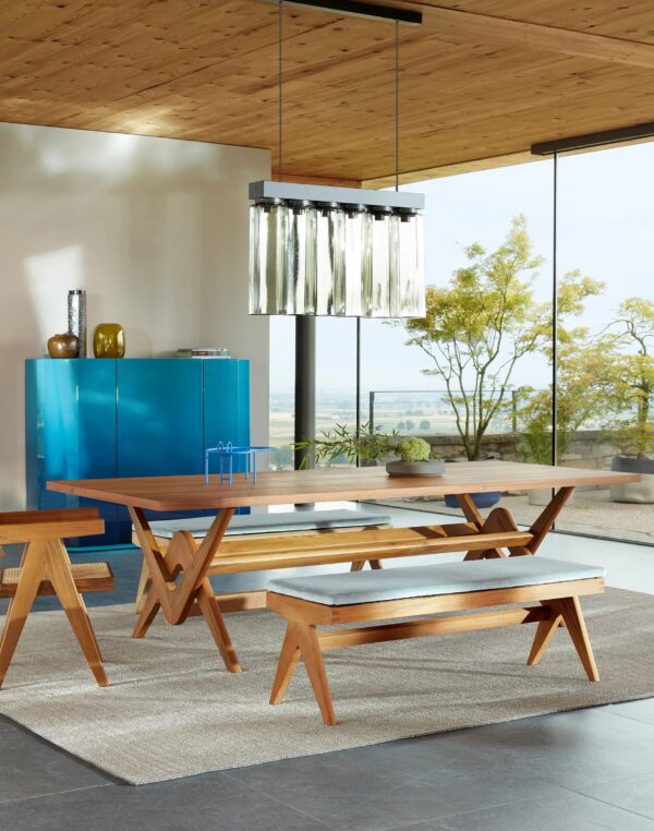 Tisch aus Holz und Glas | Cassina | Capitol Complex - Image 5