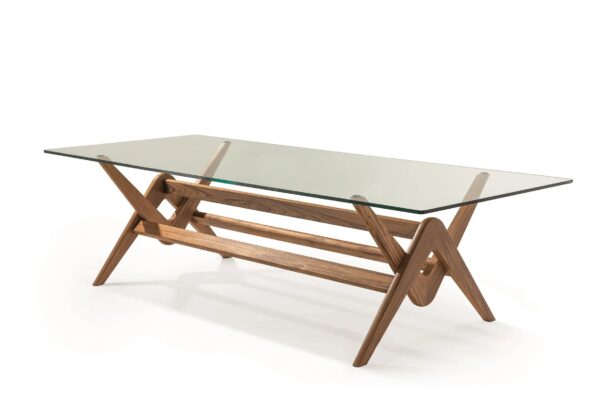 Tisch aus Holz und Glas | Cassina | Capitol Complex - Image 2