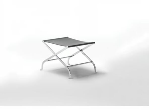 Fußbank aus Leder | Flexform | Carlotta