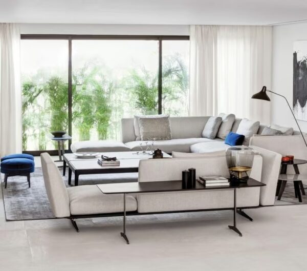 Rechteckiger Couchtisch aus massivem Holz | Flexform | Cestone - Image 2