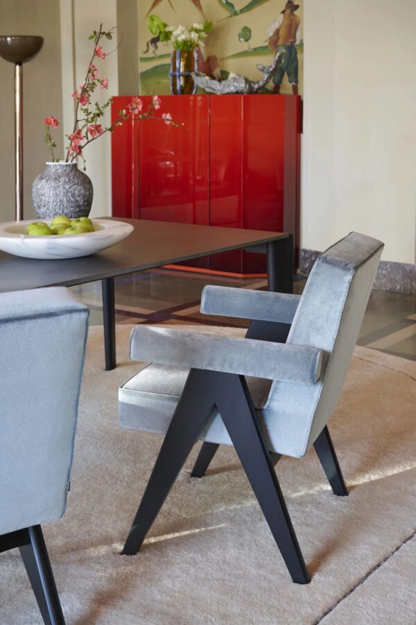 Stuhl aus Stoff mit Armlehnen | Cassina - Image 7