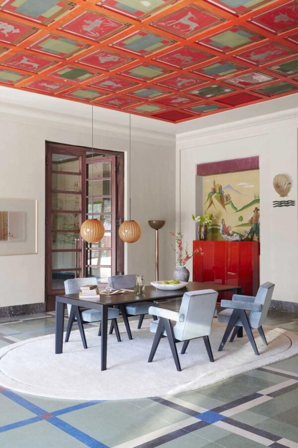 Stuhl aus Stoff mit Armlehnen | Cassina - Image 8
