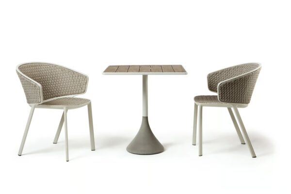 Quadratischer Gartentisch | Ethimo | Concreto - Image 2