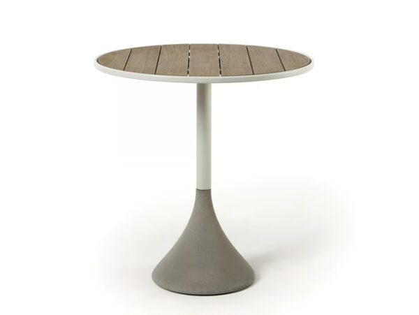 Runder Gartentisch aus Teakholz | Ethimo | Concreto - Image 2