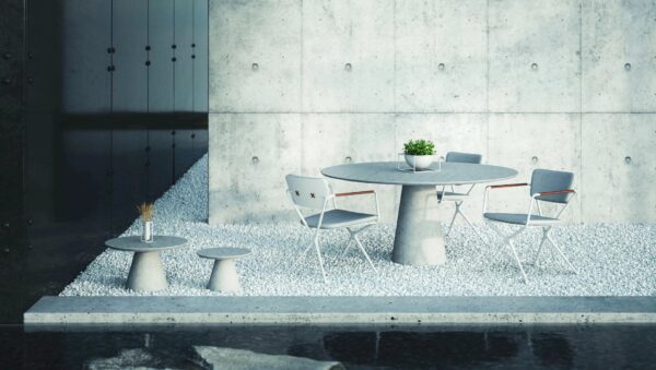 Runder Gartentisch aus Ductal® | Royal Botania | Conix - Image 6
