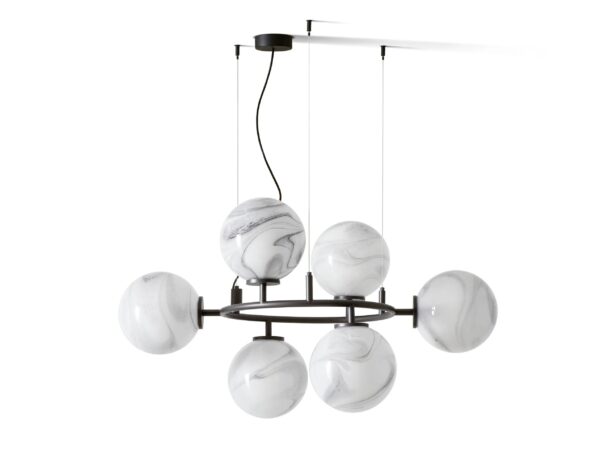 LED Pendelleuchte aus mundgeblasenem Glas | Cassina - Image 3