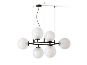 LED Pendelleuchte aus mundgeblasenem Glas | Cassina