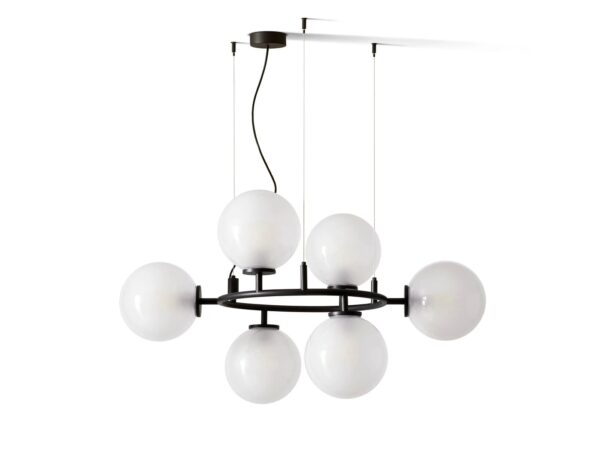 LED Pendelleuchte aus mundgeblasenem Glas | Cassina