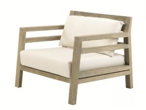 Gartensessel aus Teakholz mit Armlehnen | Ethimo | Costes