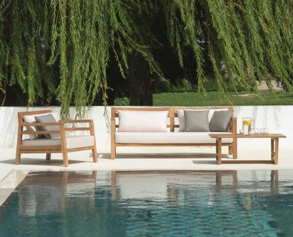 3-Sitzer Gartensofa aus Stoff | Ethimo | Costes - Image 7