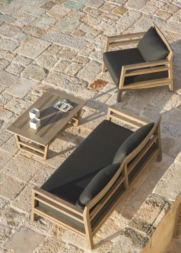 3-Sitzer Gartensofa aus Stoff | Ethimo | Costes - Image 3