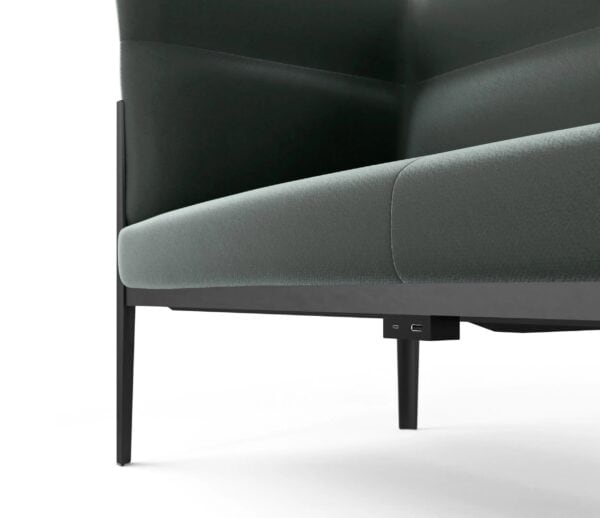 2-Sitzer Sofa aus Stoff | Cassina | Cotone Slim - Image 4