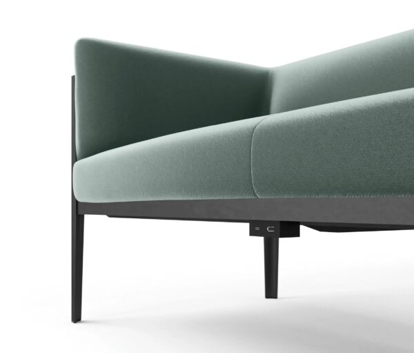 2-Sitzer Sofa aus Stoff | Cassina | Cotone Slim - Image 5