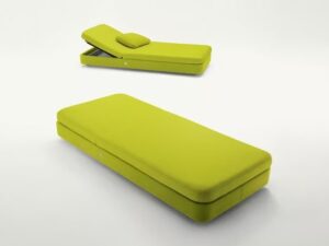 Verstellbarer Gartenliege aus Technischem Gewebe | Paola Lenti | Cove