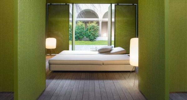 Verstellbarer Gartenliege aus Technischem Gewebe | Paola Lenti | Cove - Image 4