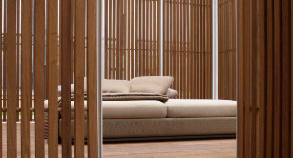 Verstellbarer Gartenliege aus Technischem Gewebe | Paola Lenti | Cove - Image 3