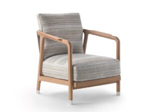 Gartensessel aus Stoff mit Armlehnen | Flexform | Crono Outdoor