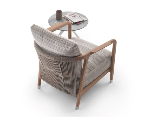 Gartensessel aus Stoff mit Armlehnen | Flexform | Crono Outdoor - Image 3