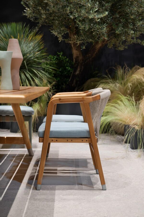 Gartenstuhl aus Irokoholz | Flexform | Crono Outdoor - Image 4