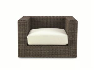 Gartensessel aus Ethimo EtWick® mit Armlehnen | Ethimo | Cube