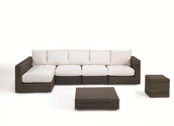 Sitzpouf für den Aussenbereich aus Ethimo EtWick® | Ethimo | Cube - Image 9