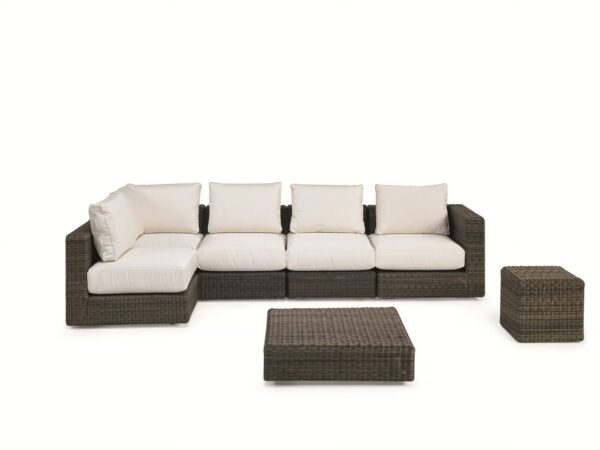 Modulares Garten Ecksofa | Ethimo | Cube