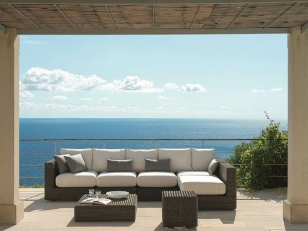 Modulares Garten Ecksofa | Ethimo | Cube - Image 3