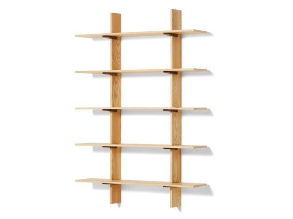 Hänge-Bücherregal aus massivem Holz | Cassina