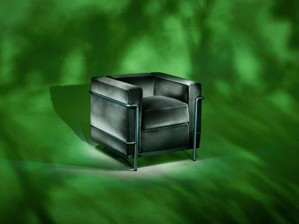 Sessel aus Samt mit Armlehnen | Cassina | LC - Image 2