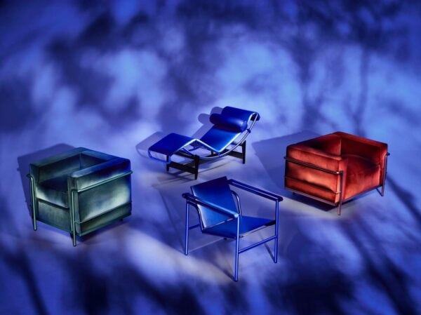 Sessel aus Samt mit Armlehnen | Cassina | LC - Image 3