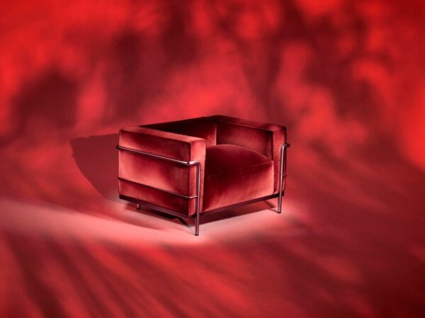 Sessel aus Samt mit Armlehnen | Cassina | LC - Image 2