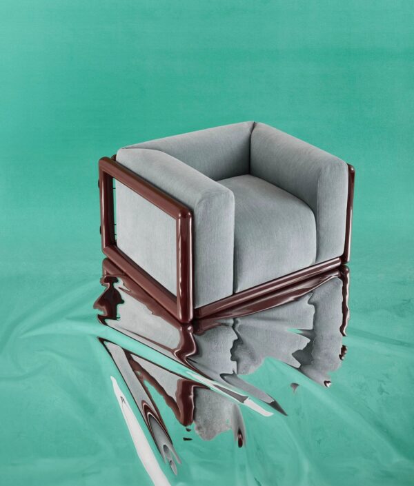 Sessel aus Stoff mit Armlehnen | Cassina | Cornaro - Image 4