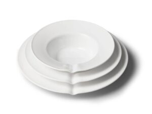 Runder Tellerset aus Porzellan | Cassina