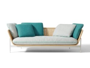 Gartensofa aus Stoff mit abnehmbarem Bezug | Cassina | Esosoft Outdoor